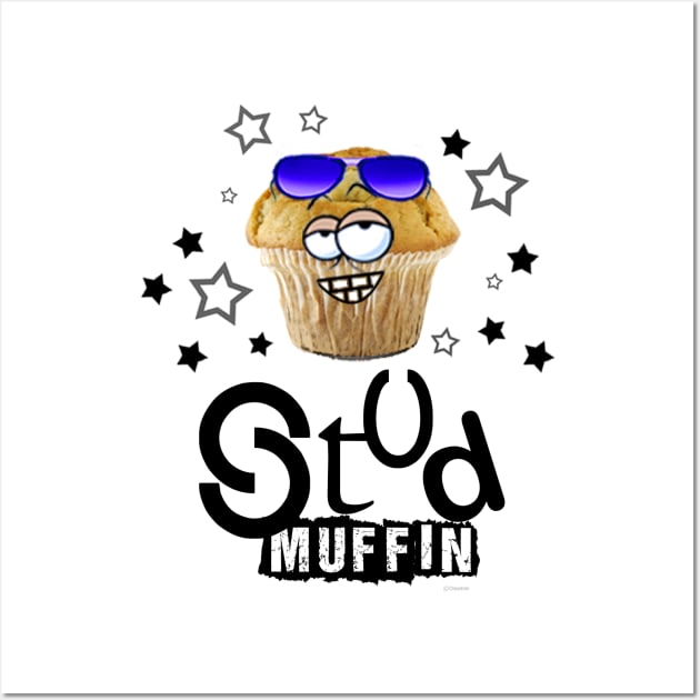 Stud Muffin Wall Art by Crazydodo